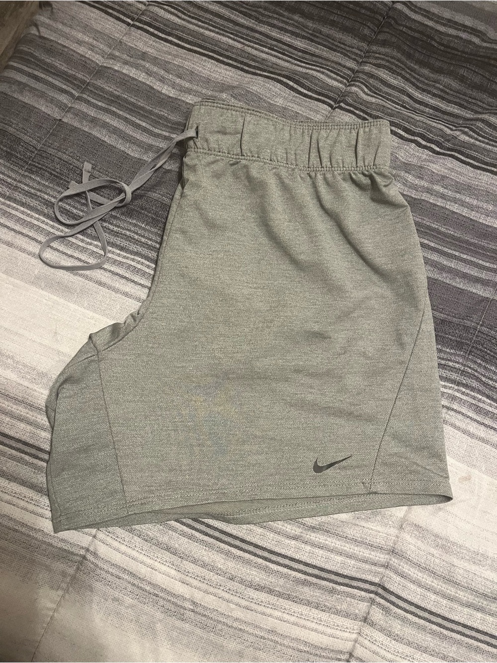 Nike womans Sage Green Athletic Shorts